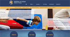 Desktop Screenshot of abilitiesinaction.com